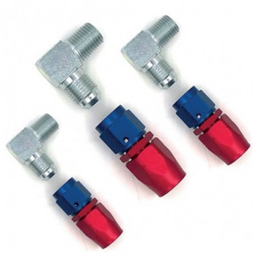 ADATTATORE 90° 1/4" NPT - 3/4x16