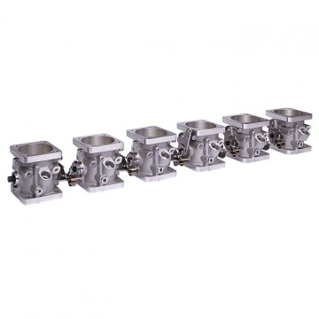 SET 6 CORPI FARFALLATI DRITTI Ø 52mm