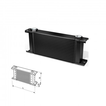 RADIATORE OLIO SETRAB 10 FILE L.405MM