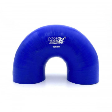 CURVA SILICONE 180° DIAM. 28MM