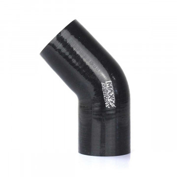 CURVA IN SILICONE 45° DIAM. 28MM