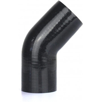 CURVA IN SILICONE 45° DIAM. 65MM