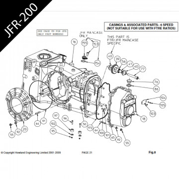 MANUALE CAMBIO HEWLAND JFR-200