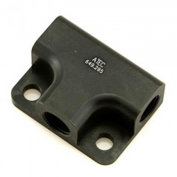 RACCORDO ATEC 3 VIE FEMM. M10x1mm - NERO