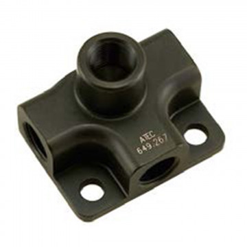 RACCORDO ATEC 4 VIE FEMM. M10x1mm - NERO