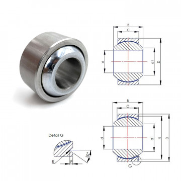 SNODO SFERICO FORO 0,4375" (11,11mm)