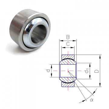 SNODO SFERICO FORO 10mm