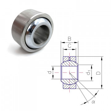 SNODO SFERICO FORO 8mm