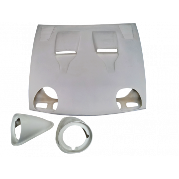 COFANO ANTERIORE + PORTAFARI ABARTH...