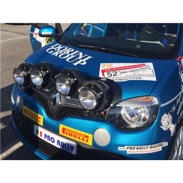 PORTAFARI DA COFANO RENAULT TWINGO R1