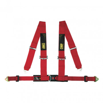 Cintura Racing 4M - 4 punti Rossa