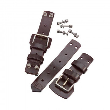 GANCI COFANO IN CUOIO NERO