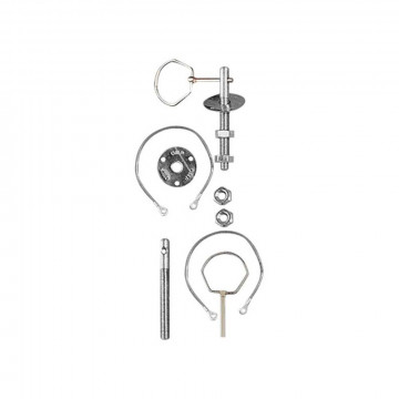 GANCI COFANO IN ACCIAIO INOX M10x1,0