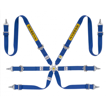 CINTURA LEGGERA BERLINA 6 PUNTI BLU...