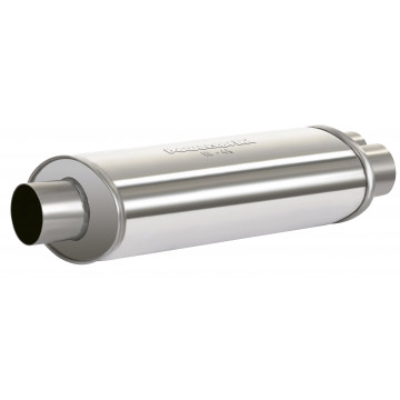 SILENZIATORE HF-45 OVALE 2 x Ø 60mm -...