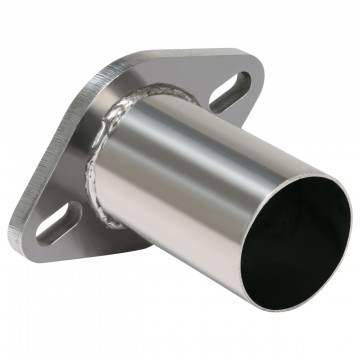 CONNETTORE TUBO A 2 FORI - Ø 76mm