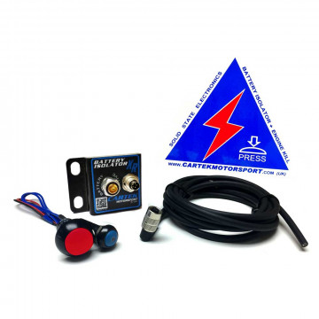KIT STACCABATTERIA CARTEK MOD.XR - ROSSO