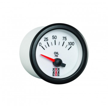 MANOMETRO PRESSIONE OLIO (0-100 PSI)