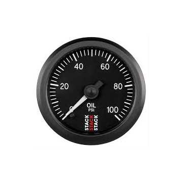 MANOMETRO PRESSIONE OLIO (0-100 PSI)