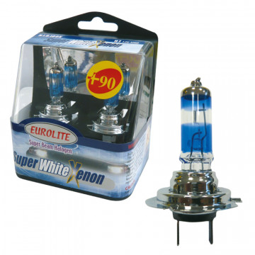 COPPIA DI LAMPADE H1 12V 55W - 3800K...