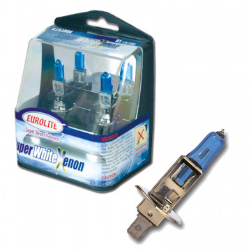 COPPIA DI LAMPADE H1 12V 100W - 3500K