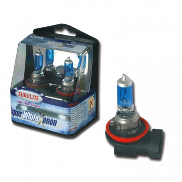 COPPIA DI LAMPADE H11 12V 55W - 3500K
