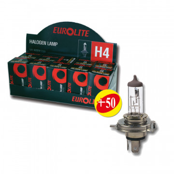LAMPADA SINGOLA H4 12V 60/55W - 3000K...
