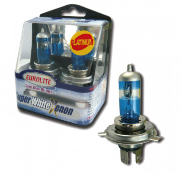 COPPIA DI LAMPADE H4 12V 60/55W - 3800K