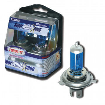 COPPIA DI LAMPADE H4 24V 100/90W - 3500K