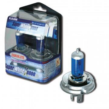 COPPIA DI LAMPADE H5 12V 60/55W - 3500K