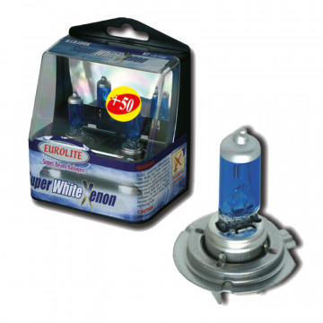 COPPIA DI LAMPADE H7 12V 55W - 4300K...