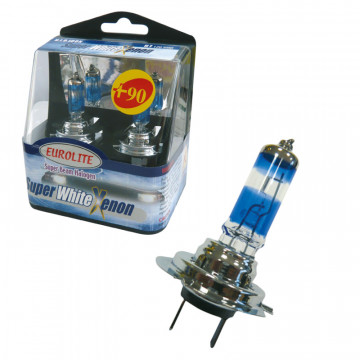 COPPIA DI LAMPADE H7 12V 55W  - 3800K...