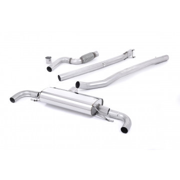 Milltek 3" Resonated Valved Cat Back...