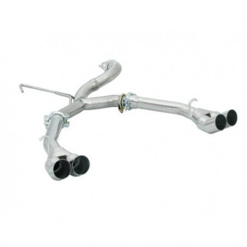 Tubo posteriore Gr. N inox sdoppiato...