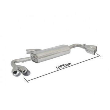 Posteriore inox sdoppiato con...