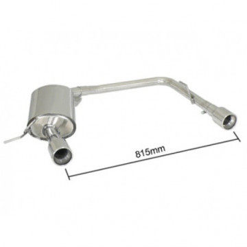 Posteriore inox sdoppiato con...
