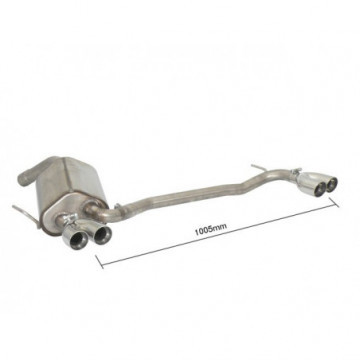 Posteriore inox sdoppiato con...