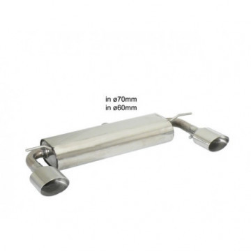 Posteriore inox sdoppiato con...