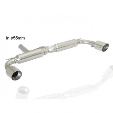 Posteriore inox sdoppiato con...