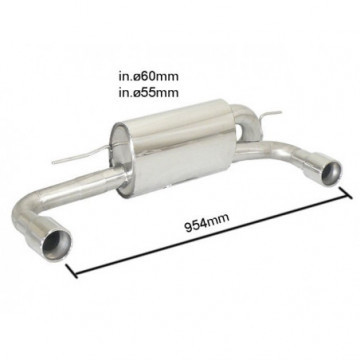 Posteriore inox sdoppiato con...