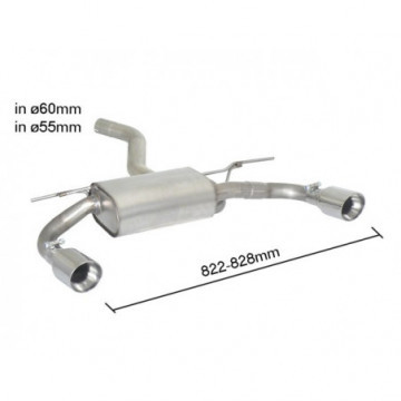 Posteriore inox sdoppiato con...