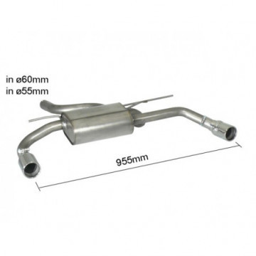 Posteriore inox sdoppiato con...