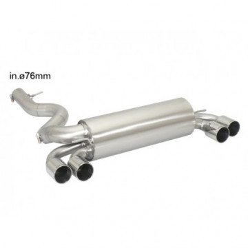 Posteriore inox sdoppiato con...