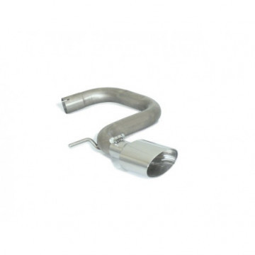 Tubo posteriore Gr. N inox con...