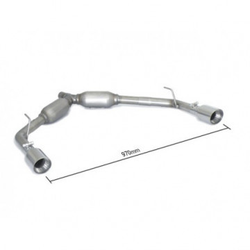 Posteriore inox sdoppiato con...