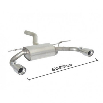Posteriore inox sdoppiato con...