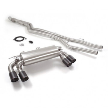 Tubo centrale inox + Posteriore inox...