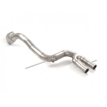 Tubo posteriore Gr. N inox
