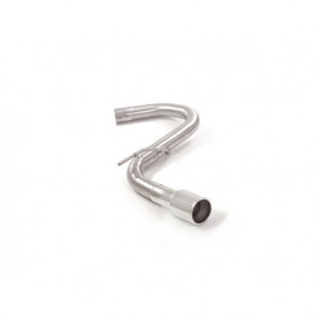 Tubo posteriore Gr. N inox con...