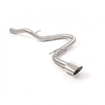 Tubo posteriore Gr. N inox con...